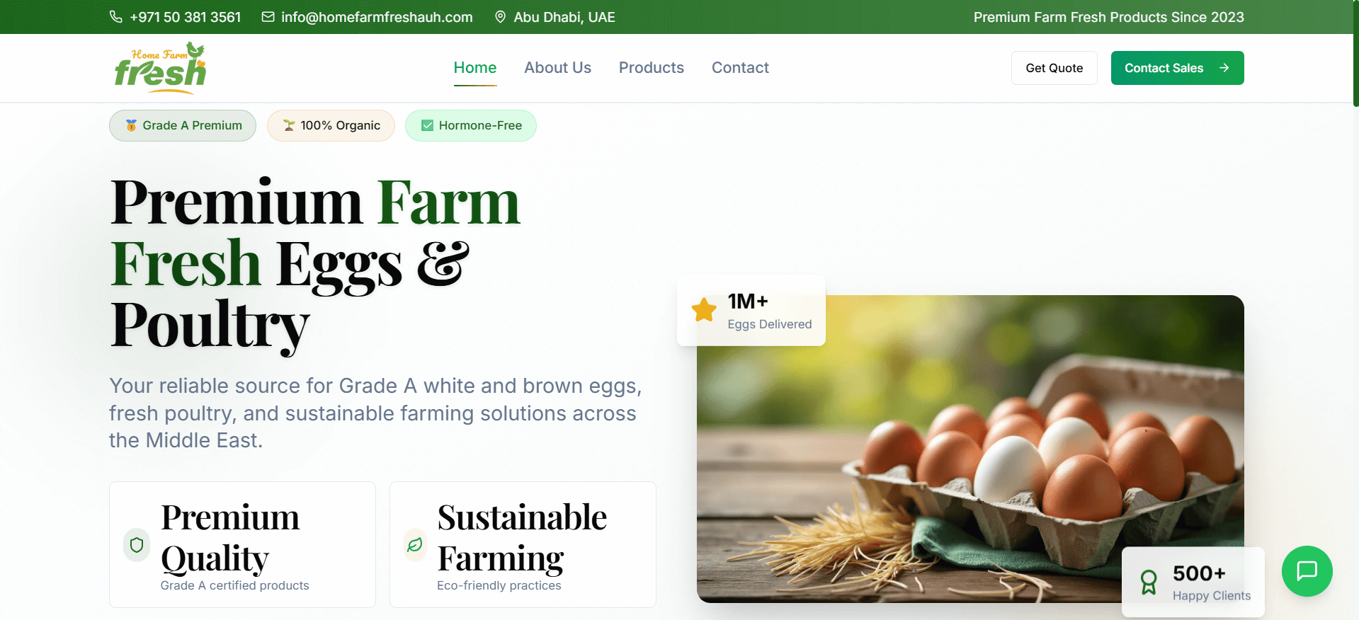 Home Farm Fresh project